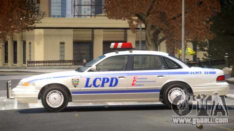 Ford Crown Victoria Police V1.1 for GTA 4
