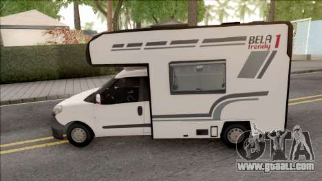 Fiat Doblo Mk3 Wohnmobile for GTA San Andreas