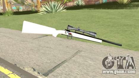 Sniper Rifle (White) for GTA San Andreas
