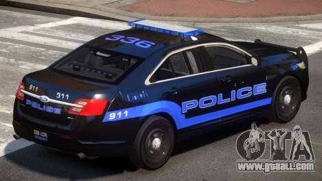 Ford Interceptor Police V1.0 for GTA 4