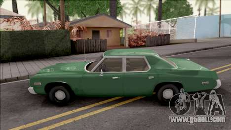Dodge Monaco 1974 Green for GTA San Andreas