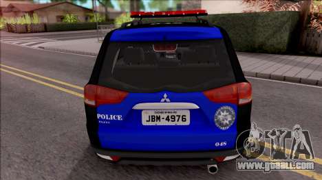 Mitsubishi Pajero Sport SAPD for GTA San Andreas