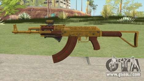 Assault Rifle GTA V (Three Attachments V9) for GTA San Andreas