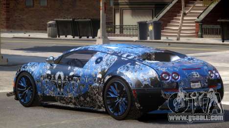 Bugatti Veyron 16.4 GT PJ4 for GTA 4