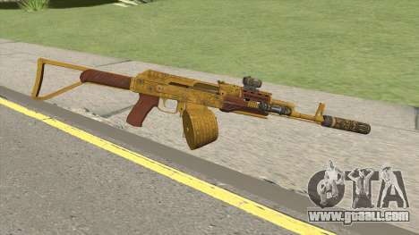 Assault Rifle GTA V (Three Attachments V10) for GTA San Andreas