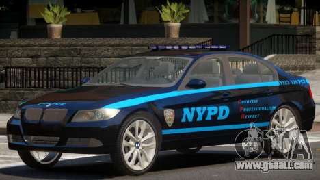 BMW 350i Police V1.0 for GTA 4