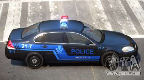 Chevrolet Impala Police V1.0 for GTA 4