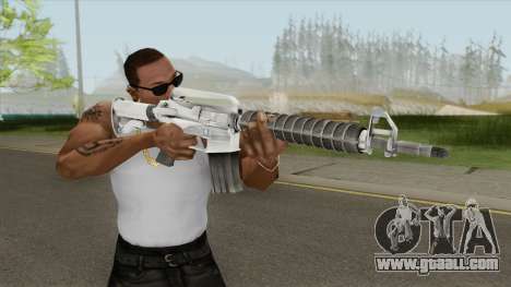 M4 (White) for GTA San Andreas