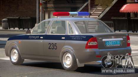 Lada Priora Police V1.0 for GTA 4