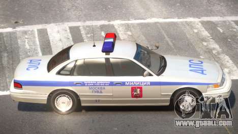 Ford Crown Victoria Police V1.0 for GTA 4