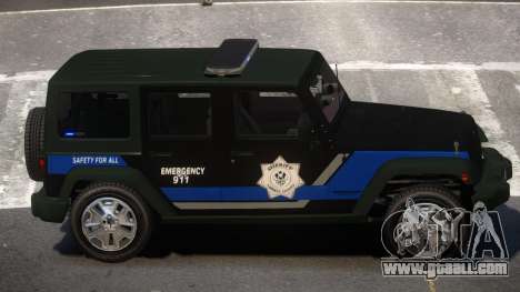 Jeep Wrangler Police V1.0 for GTA 4