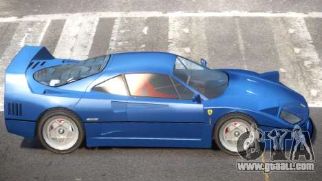 1995 Ferrari F40 V1.0 for GTA 4