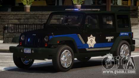 Jeep Wrangler Police V1.0 for GTA 4