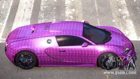 Bugatti Veyron 16.4 GT PJ2 for GTA 4