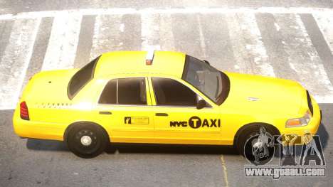 Ford Crown Victoria Taxi V1.1 for GTA 4