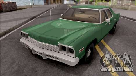 Dodge Monaco 1974 Green for GTA San Andreas