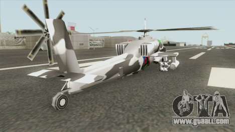New Hunter Helicopter for GTA San Andreas