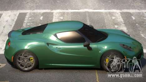 Alfa Romeo 4C ST for GTA 4