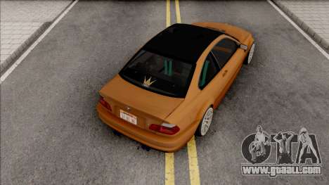 BMW 3-er E46 2000 Stance by Hazzard Garage v2 for GTA San Andreas