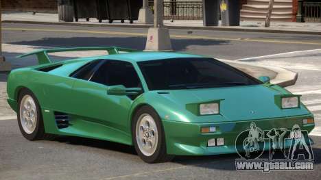 1990 Lamborghini Diablo V1.3 for GTA 4