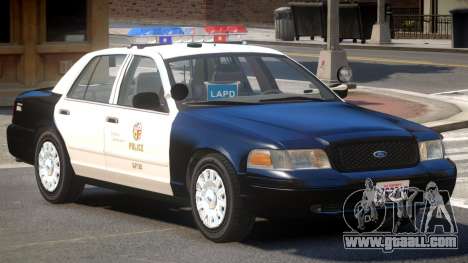 Ford Crown Victoria Police V1.2 for GTA 4