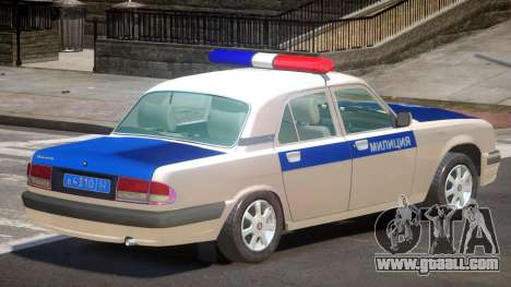 GAZ 31105 Police V1.0 for GTA 4