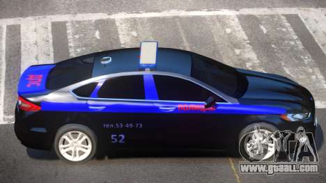 Ford Mondeo Police V1.0 for GTA 4