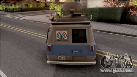 News Van ABS CBN for GTA San Andreas
