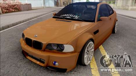 BMW 3-er E46 2000 Stance by Hazzard Garage v2 for GTA San Andreas