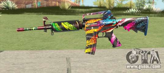 M4A1 (Wild Carnival) for GTA San Andreas