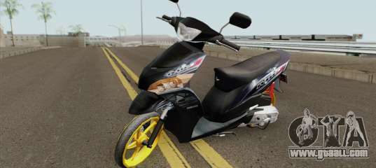 Yamaha Mio J Babylook for GTA San Andreas