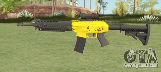 SG-553 Yellow (CS:GO) for GTA San Andreas