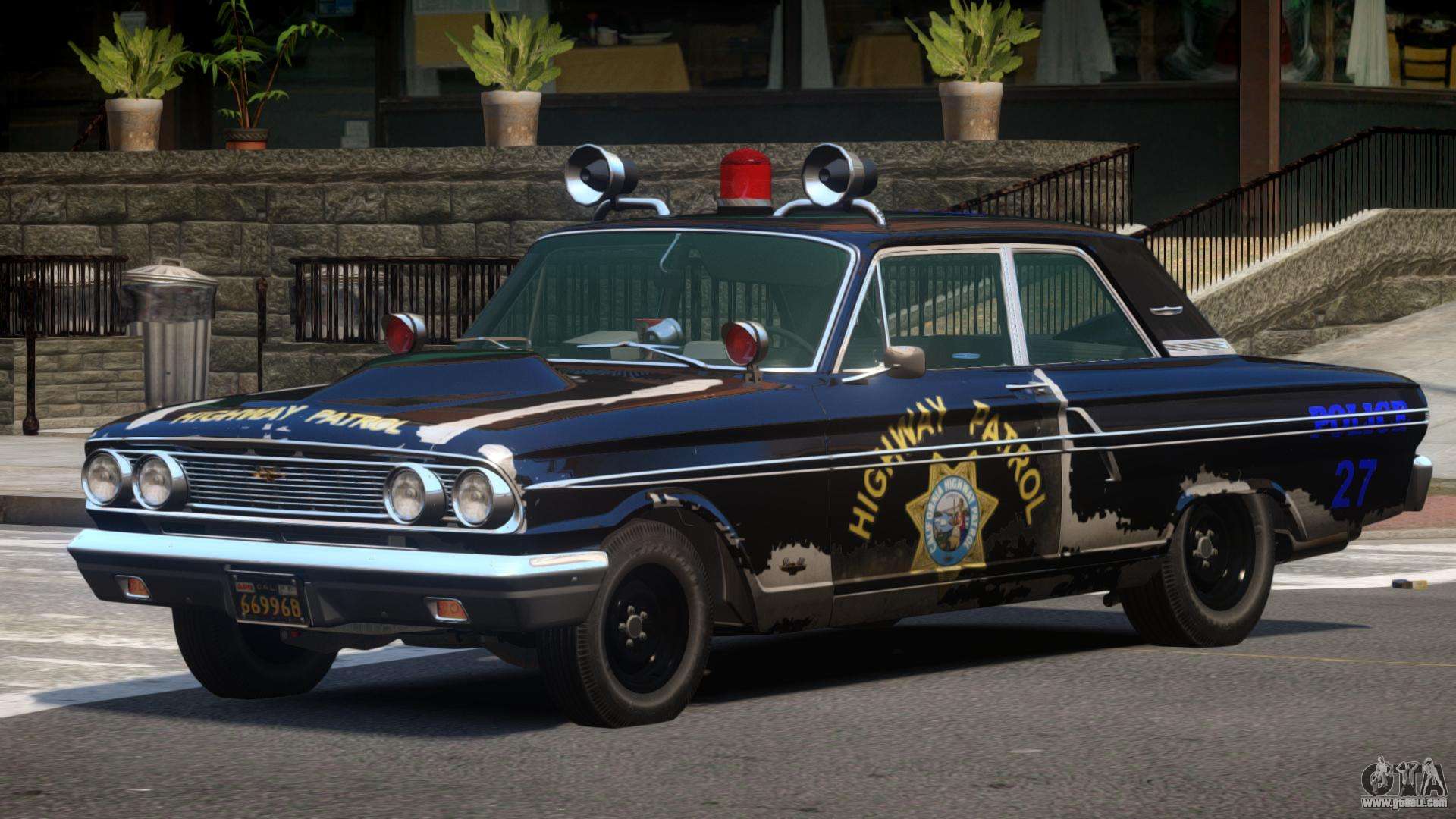 ford fairlane police car