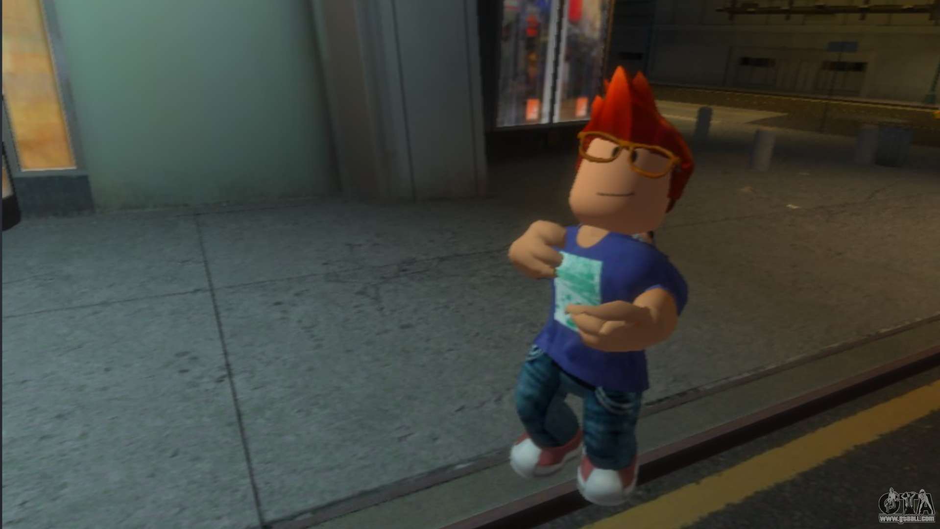 Oakley from ROBLOX for GTA 4