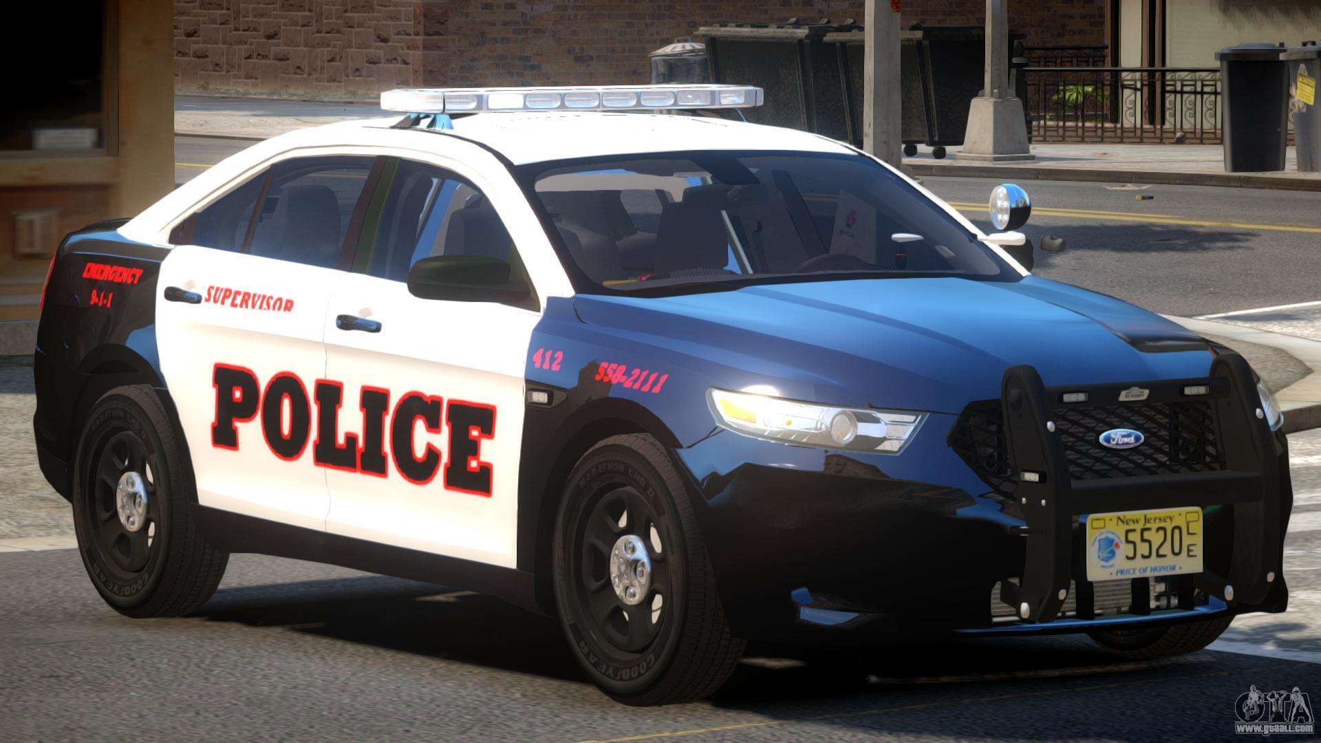 Ford Taurus Police V1 0 For Gta 4