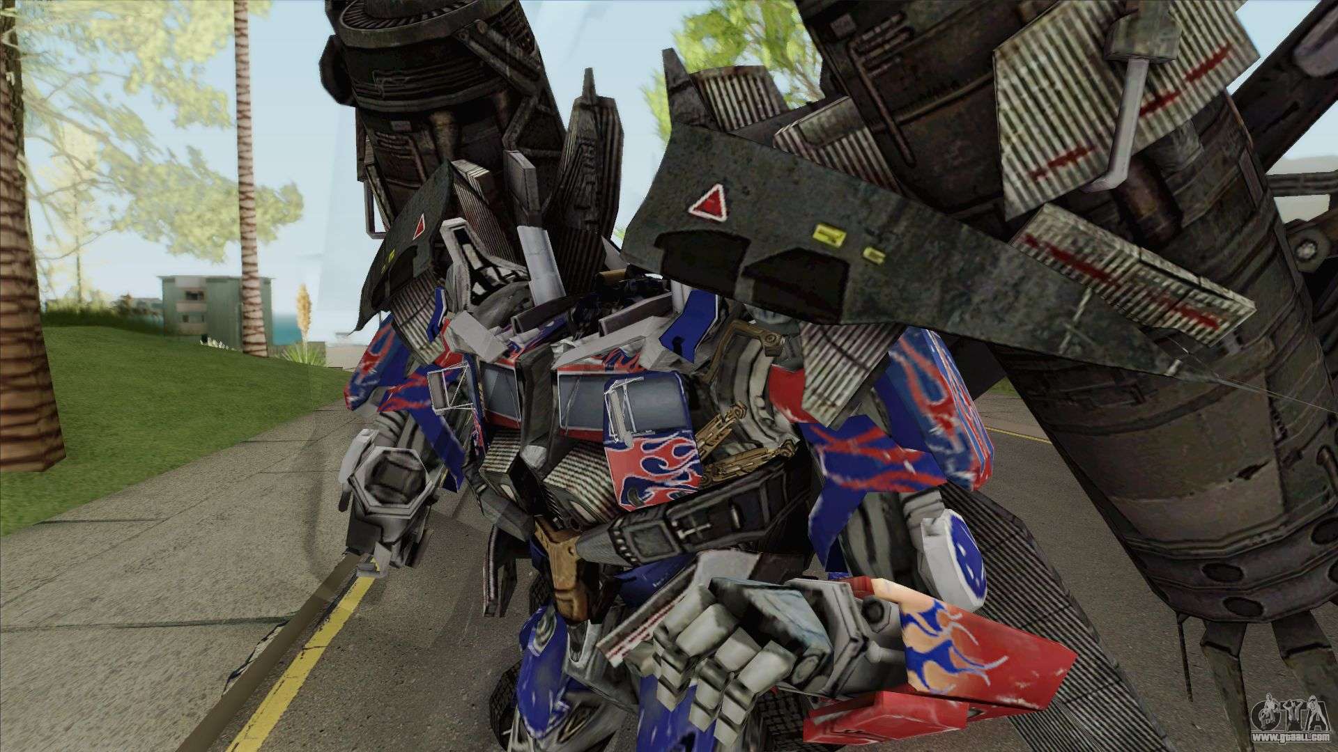 Optimus prime gta 5 mods фото 29