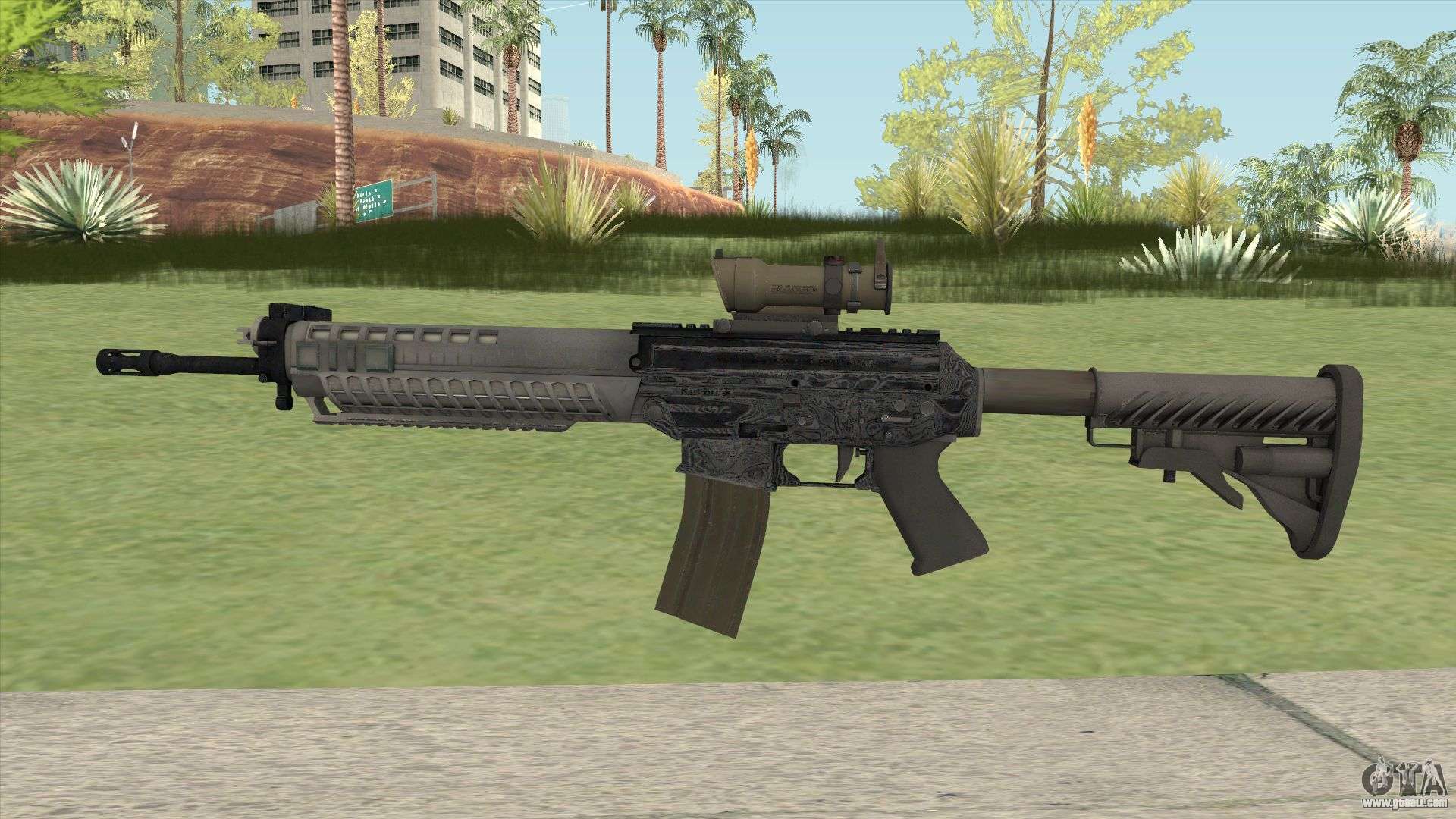 SG 553 Aerial cs go skin for android download