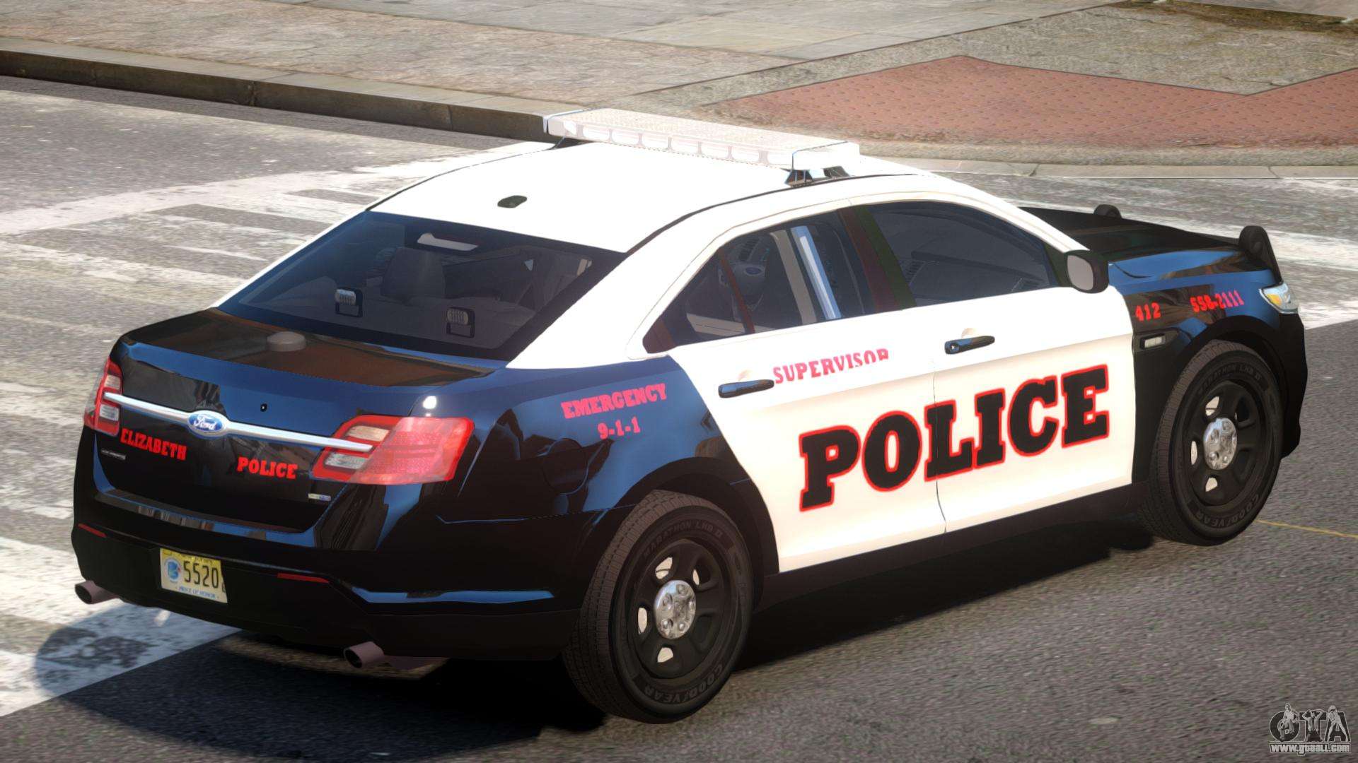Ford Taurus Police V1 0 For Gta 4