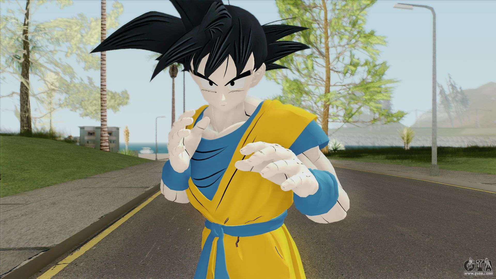 Son Goku Dragon Ball Z Kakarot For Gta San Andreas