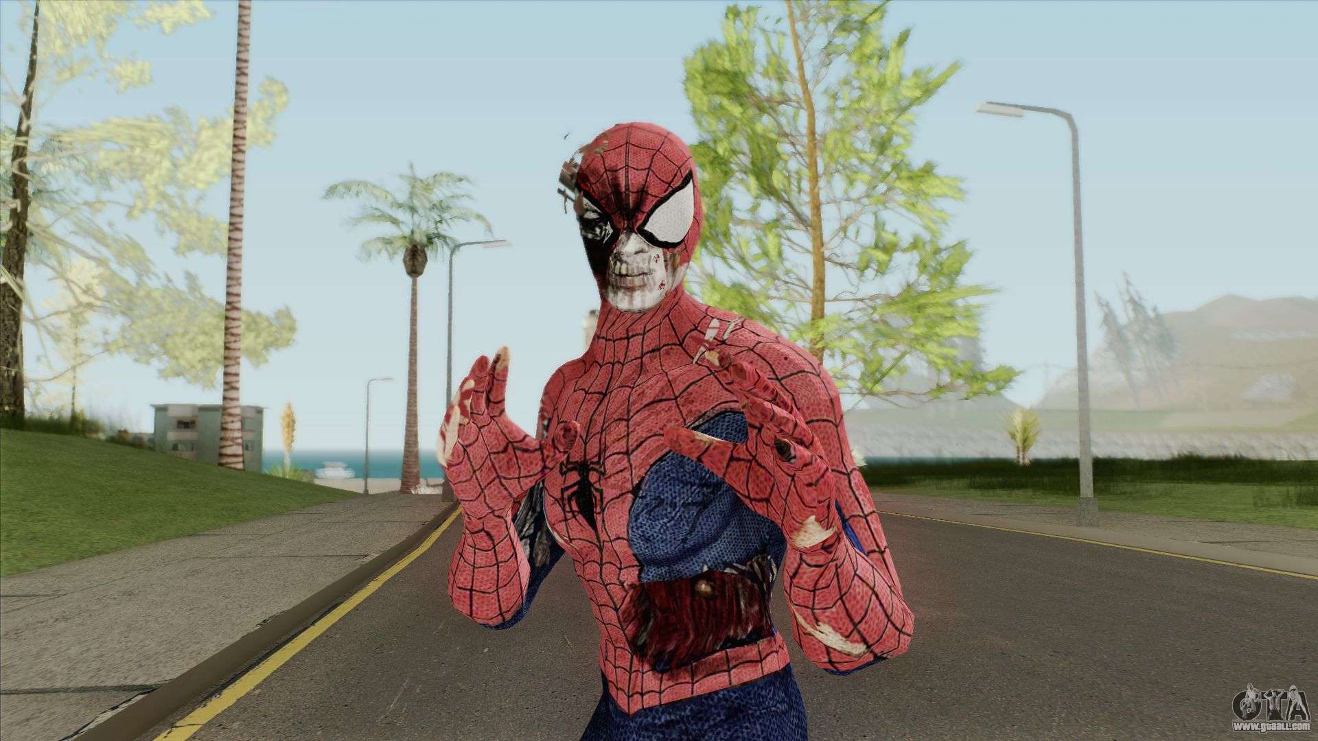 Spider-Man From Marvel Zombies for GTA San Andreas