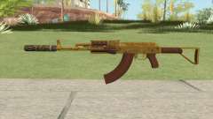 Assault Rifle GTA V (Two Attachments V10) for GTA San Andreas