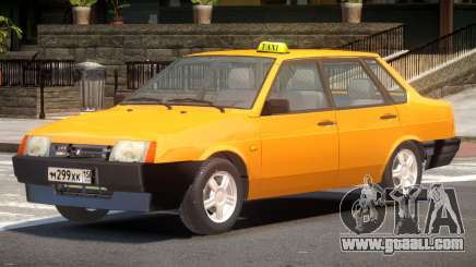 VAZ 21099 Taxi V1.0 for GTA 4
