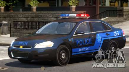 Chevrolet Impala Police V1.0 for GTA 4