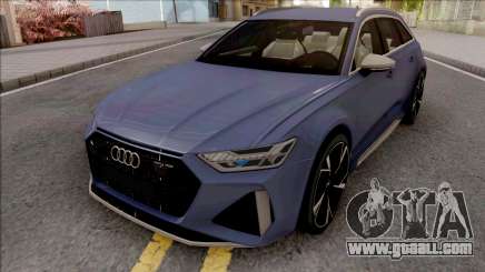 Audi RS6 C8 2020 for GTA San Andreas