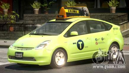 Toyota Prius 2 Taxi V1.3 for GTA 4