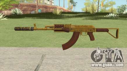 Assault Rifle GTA V (Two Attachments V10) for GTA San Andreas