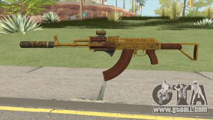 Assault Rifle GTA V (Three Attachments V6) for GTA San Andreas
