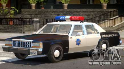 1987 Ford Crown Victoria Police V1.0 for GTA 4