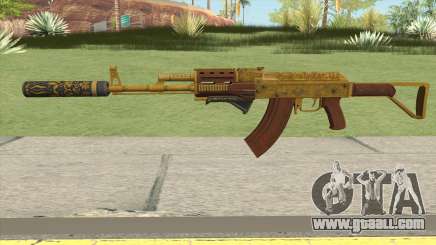 Assault Rifle GTA V (Two Attachments V7) for GTA San Andreas