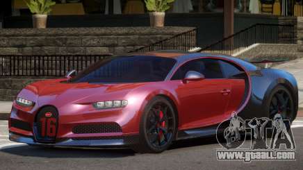 Bugatti Chiron Sport Carbon for GTA 4